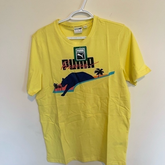 Mens Puma Graphic Tee - Picture 8 of 8